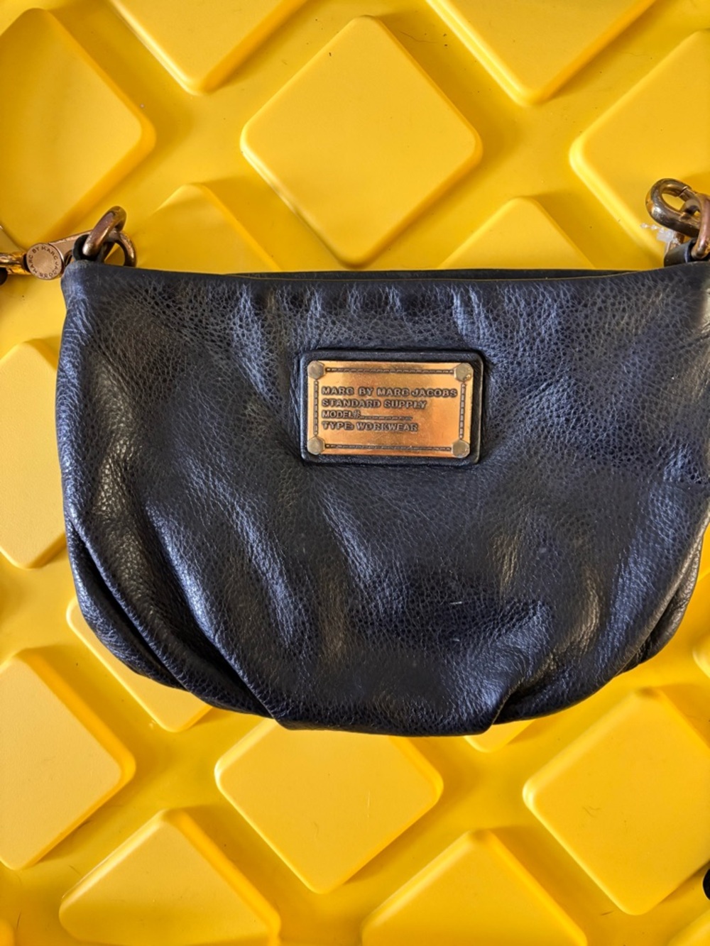 Marc by Marc Jacobs Black Leather Crossbody Bag